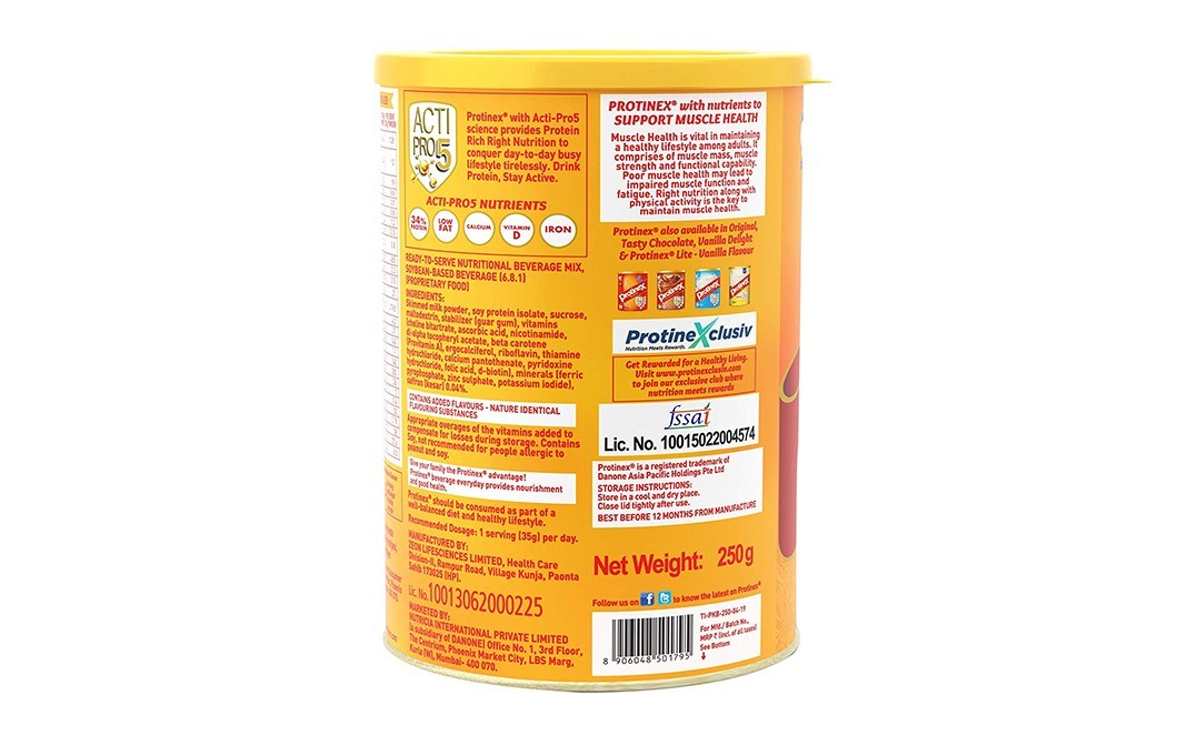 Protinex Kesar Badam Flavour    Tin  250 grams